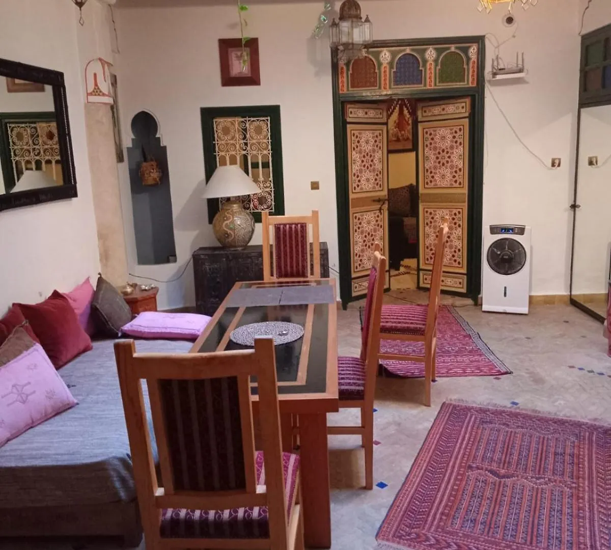 Riad El Badii Chambre Twin Bahia 马拉喀什 招待所