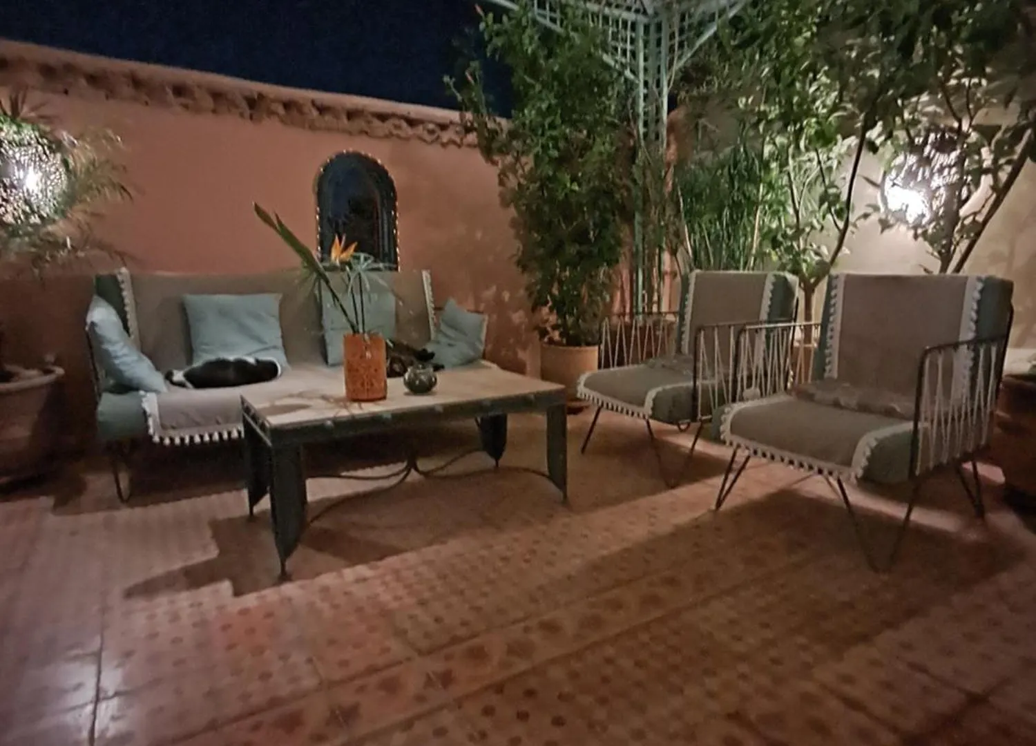 Гостевой дом Riad El Badii Chambre Twin Bahia Марракеш Марокко